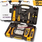 Professional Network Tool Kit 15 In 1 Rj45 Crimper Tool Cat 5 Cat6 Cable Tester