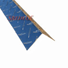 48  Aluminum Diamond Plate Inside Corner Guard 2  X 2  4 Pcs
