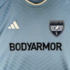 Sporting Kansas City Jersey Mens Large Climacool Mls Soccer Adidas Bodyarmor 43