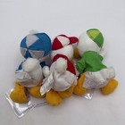 Disney Store Huey Dewey And Louie Mini Bean Bag Plush Set Nwt