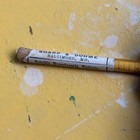 Antique Sharp   Dohme Medicine Bottle Morphine Sulphate Tablets Vial W  Contents