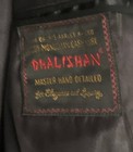 Dhalishan Mongolian  Kashmir Black Coat Size Xl  Slight Tear Inside Lining