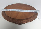Wooden Pedestal Cake Plate 10  Cake Area 4  Pedestal