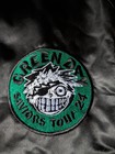 New Official 2024 Green Day Saviors Tour Sz L Black Satin Bomber Jacket Punk 