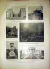 Original Old Antique Print Russia Tcheidze Military Laon Loret German French