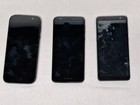 Motorola Tcl Blu Smartphone Lot Of 3 For Parts Not Working