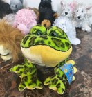 Ganz Webkinz Plush Lot Of 17 With 2 Codes Golden Retriever   Bullfrog 