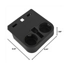Front Console Cup Holder Fit For Ford F150 2015-2020   F250 F350 F450 2017-2022
