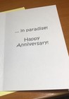 Vtg  Marriage Anniversary Greeting Card Adam   Eve Funny W envelope