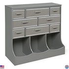 Storage Station With 8 Baskets   3 Bins - Versatile Organizer For Toys   Crafts