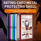 Metal Psa bgs Mag Slab Bumper Magnetic Case Aluminum Uv Resistant Graded Cards