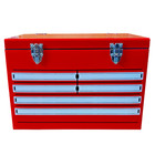 Heavy Duty Steel Cooler 21qt Red Metal Ice Chest Vintage 35 Can Insulated Box