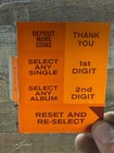 Lot Of 11 New Old Stock Assorted Seeburg Jukebox Instruction Glass