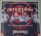 Amorphis 2017 Poster North America Tour With Swallow The Sun Concert Show Flyer