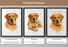 Custom Watercolor Dog Portrait From Photo Dog Lover Gifts Dog Pet Memorial Gift