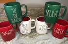 Large Christmas Coffee Mug Rae Dunn Different Models You Choose  16 Ounce New 