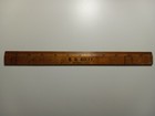 B r   Boley Vintage Wood Ruler Stockport Iowa Star Brand Shoes  