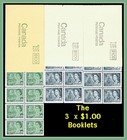 Canada 1967 Centennial Bklts  67  70a  70b The Scarce  1 00 Booklets