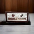 Stephan Baby Rosewood Keepsake Box With Silver Plated Birth Certificate First   
