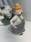 Super Cute Rare Vintage Old Man Coin Bank Money In Your Pocket 9    Tall