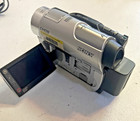 Sony Dcr-dvd910 Dvd Handycam Camcorder Video Camera Tested   Working