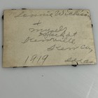 Kerrville Texas Antique Photo Kerr County Couple Man Woman 1919 Lonnie Wickson 