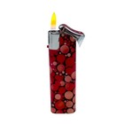 5 Pack Refillable Classic Cigarette W dot Bubble Slide  Lighters For Candle