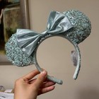 Blue Frozen Arendelle Aqua Minnie Ears Mickey Disney Parks Headband