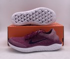 Nike Free Rn Flyknit 2018 Raspberry Red Running Sneakers 942839-600 Womens Size