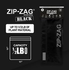 Black 10 Half Pound Bags - Airtight Bags  Resealable  Anti-puncture  Washable  F