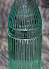 Antique Very Rare Wallace Bryce Quality Beverages Company Troy  Ny Ribbed Bottle