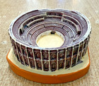 Souvenir Miniature Building monument - Arena Of Nimes  France  resin 