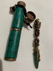 Rare Tibetan Brass Hand Made Buddhist Artifact W brass Box