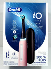 Oral-b Io Series 4 Luxe Rechargeable Electric Power Toothbrush Black   Pink New