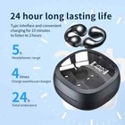 Nuevos Audifonos De Oido Abierto Bluetooth Inalambrico Auriculares Clip 24 Horas