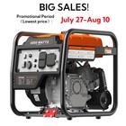 4000w Gas Generator Inverter Portable For Rv Home Camping 208cc 4-stroke Ohv