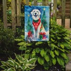 Great Pyrenees Christmas Garden Flag Dac3487gf