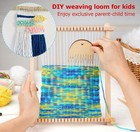 Weaving Loom Kit 9   11inch Wooden Weaving Loom For Kids adult And Beginners    