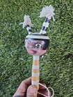 Vintage Native American Indian Hopi Ceremonial Dance Gourd Rattle