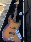 Fender Jazz Bass 4-string Electric Guitar 3-tone Sunburst 2004 W  Hard Case