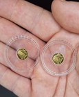        set Of 2   American Eagle Flag Gold Coins           9999 Fine 24k Bullion