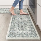 Kitchen Mats Cushioned Anti Fatigue Mats For Kitchen Floor  Non-skid 