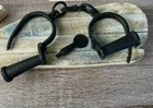Set Of 3  Items 3 Type Working Padlock 2 And Working Handcuff 1