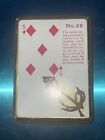 Vtg Gypsy Witch Fortune Telling Playing Cards 1940s 1950s Instructions