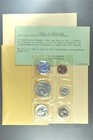 1958 Unopened 5 Coin Flat Pack Silver Proof Set 3 Coins 90  Silver