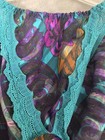 Vintage Victoria s Secret Gold Label  Nylon Bikini Sissy String Hi Cut Panties L