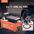 Vevor Air Hydraulic Pump  10 000 Psi 1 2 Gal Reservoir  Npt 3 8  Oil Orange 
