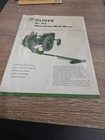 Oliver Tractor No  355 Mounted Mower Dealers Brochure Free Shipping 
