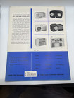 Vtg Telechron Radio Timer Sales Brochure Advertisement Booklet Catalog Pamphlet