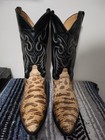 Tony Lama Snakeskin J88835 Sz15 D Width  Usa El Paso Tx Pre-owned Vintage
